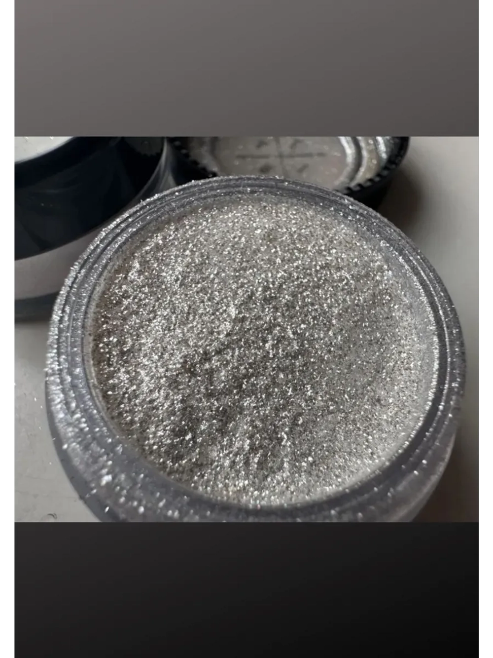 ARTEX мерцающая пудра (звездная пыль) блеск серебро (2 баночки)