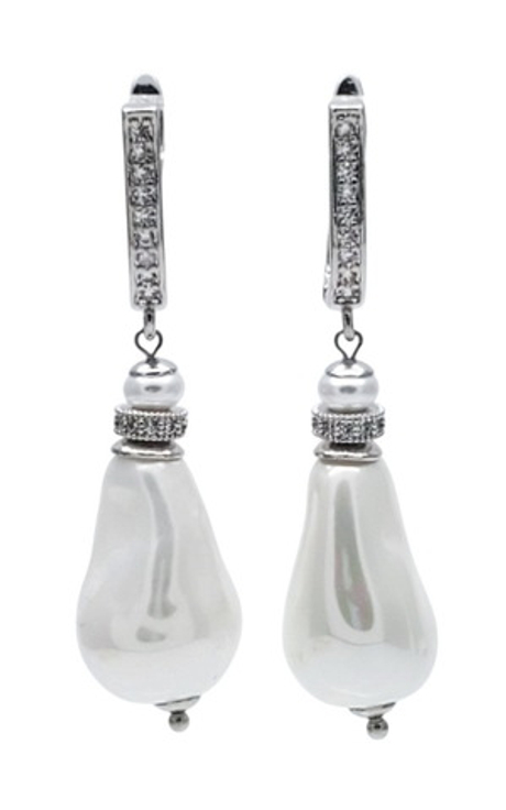 91002074 Серьги Selena Pearls