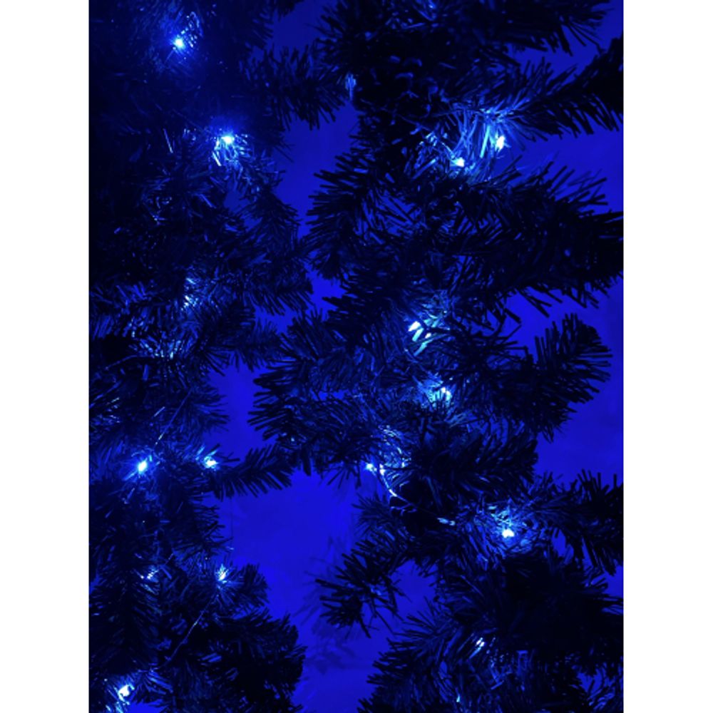 ENIN -5NB ЭРА Гирлянда LED Нить 5 м синий свет, АА