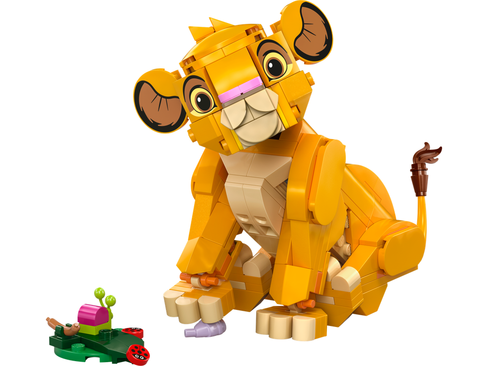 Конструктор Лего Дисней Король Лев Симба 43243 | LEGO Disney Simba the Lion King Cub | сборная фигурка 222 детали 6+