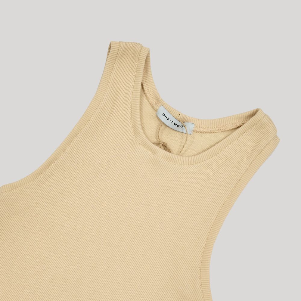 Майка One Two Tank Top Tapioca бежевая