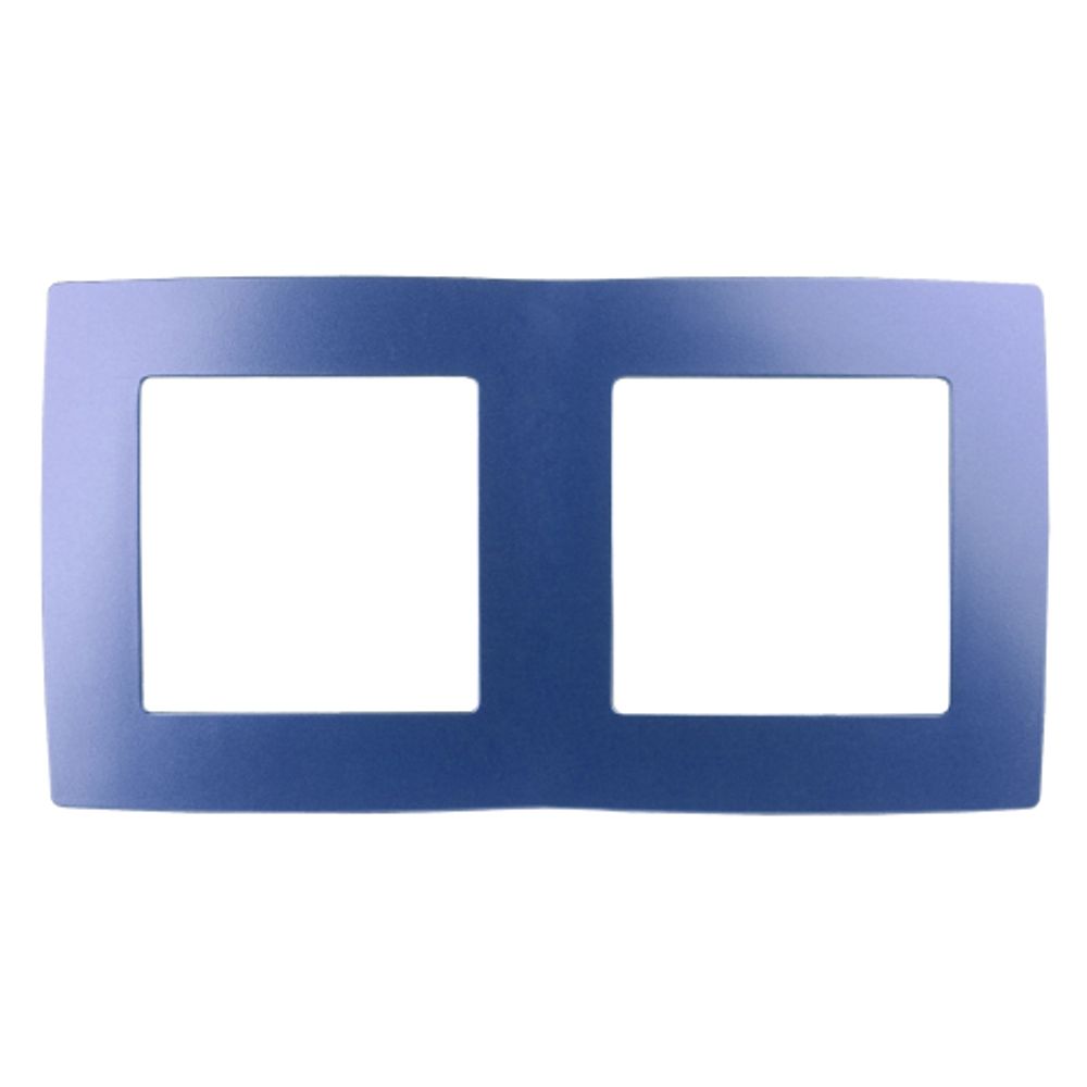 12-5002-29 ЭРА Рамка на 2 поста, Эра12, ультрамарин