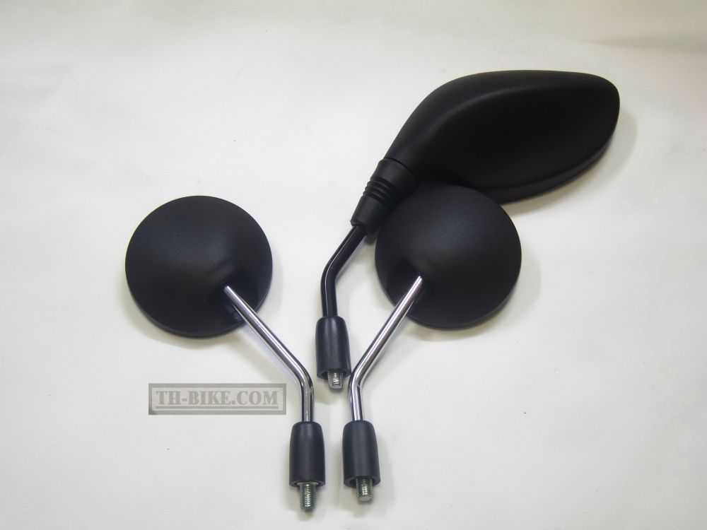 Mini mirrors, Small mirrors, Tiny mirrors 10mm, 8mm thread. Made in Thailand