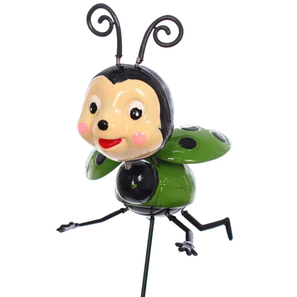 Фигура на спице «Божья коровка Мила» 8*14*60 см