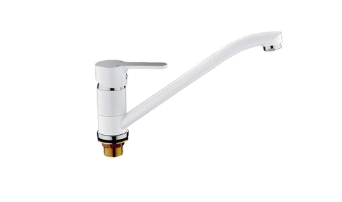 СМЕСИТЕЛЬ Д КУХНИ VODA SNOW WHITE ПОВОРОТНЫЙ ИЗЛИВ SW05