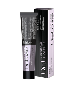 ESTEL De Luxe краска-уход для волос, 100 натуральный блондин ультра (High blond), 60 мл