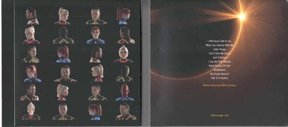 ABBA. Voyage (CD) АББА. Вояж - НОВЫЙ АЛЬБОМ 2021