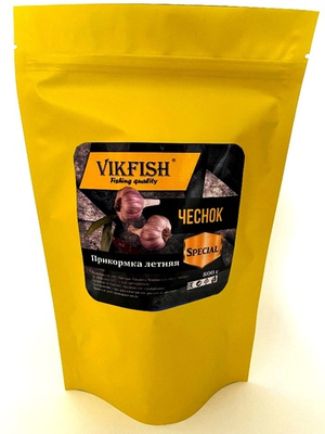 Прикормка VIKFISH Special  Летняя (Чеснок) 800гр.