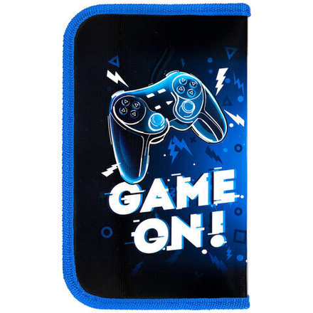 Пенал ПИФАГОР, 1 отделение. ламинированный картон, 19х11 см, "Game On", 271503