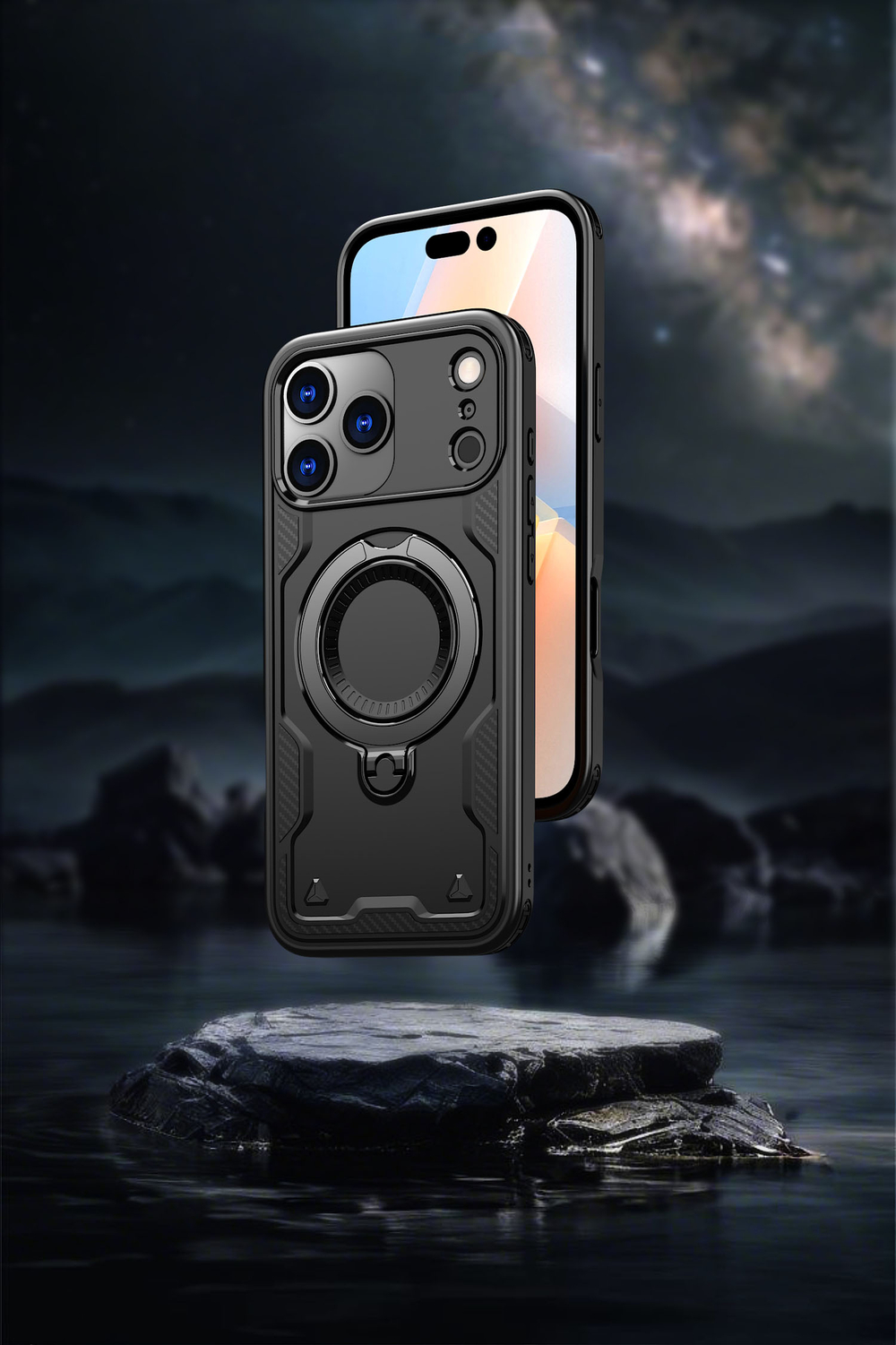 Чехол Magneto Case с кольцом для iPhone 17 Pro Max