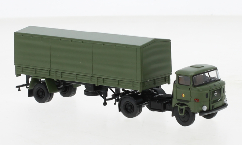 Грузовик IFA W 50 PP-SZ с полуприцепом, NVA, 1965, 1:87