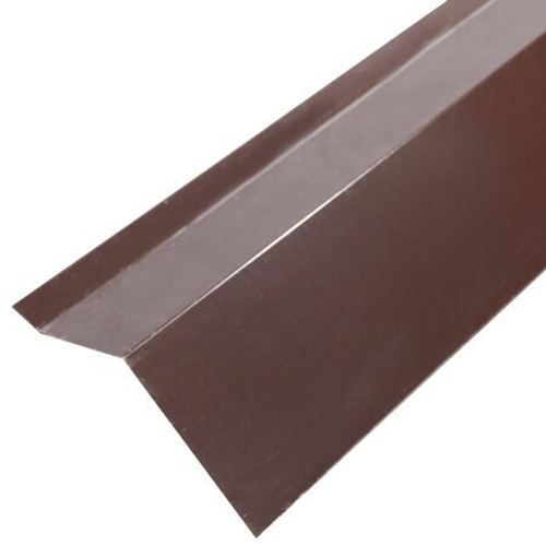 Карнизная планка(капельник) 75х70х2000 RAL 8017 коричневый