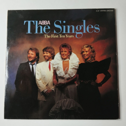 Винтажная виниловая пластинка LP АББА ABBA The Singles (The First Ten Years) (Germany 1982) Dancing Queen