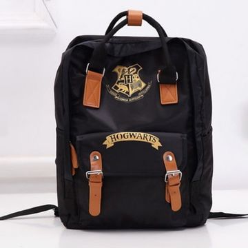 Рюкзак ученика Хогвартса, Гарри Поттер, р-р 37х28х14 см (черный)