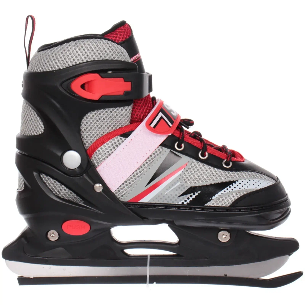 Коньки раздвижные,ледовые, Sportage FIT101 (размер 34-38)