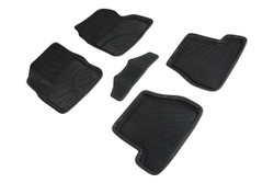 Коврики EVA 3D соты для Ford Focus III рест. АКПП 2015-2019, Seintex.95252