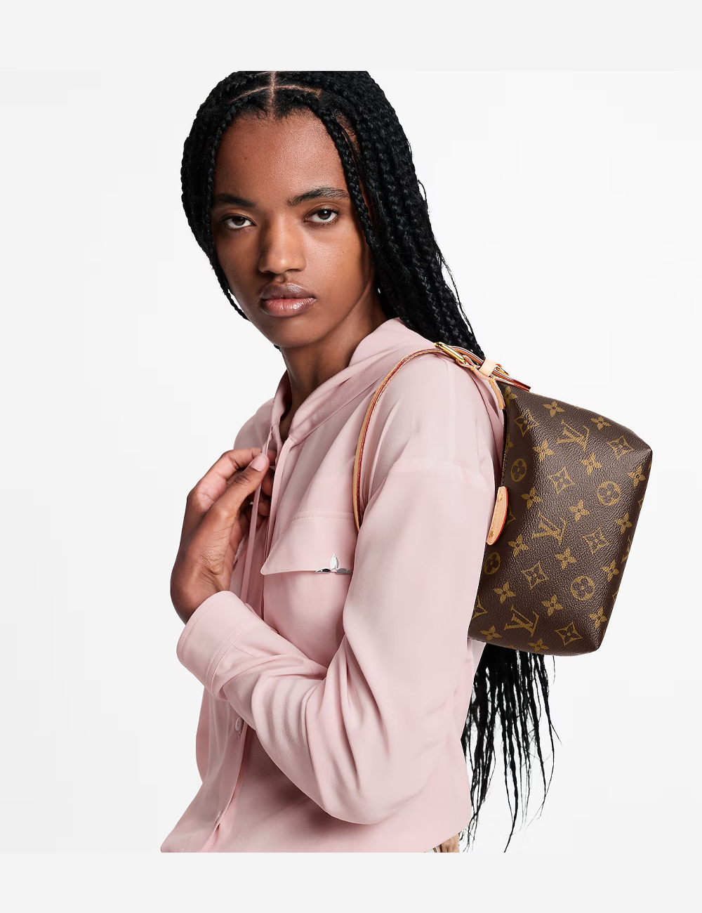 Клатч Louis Vuitton Pochette Hills "Monogram Canvas"