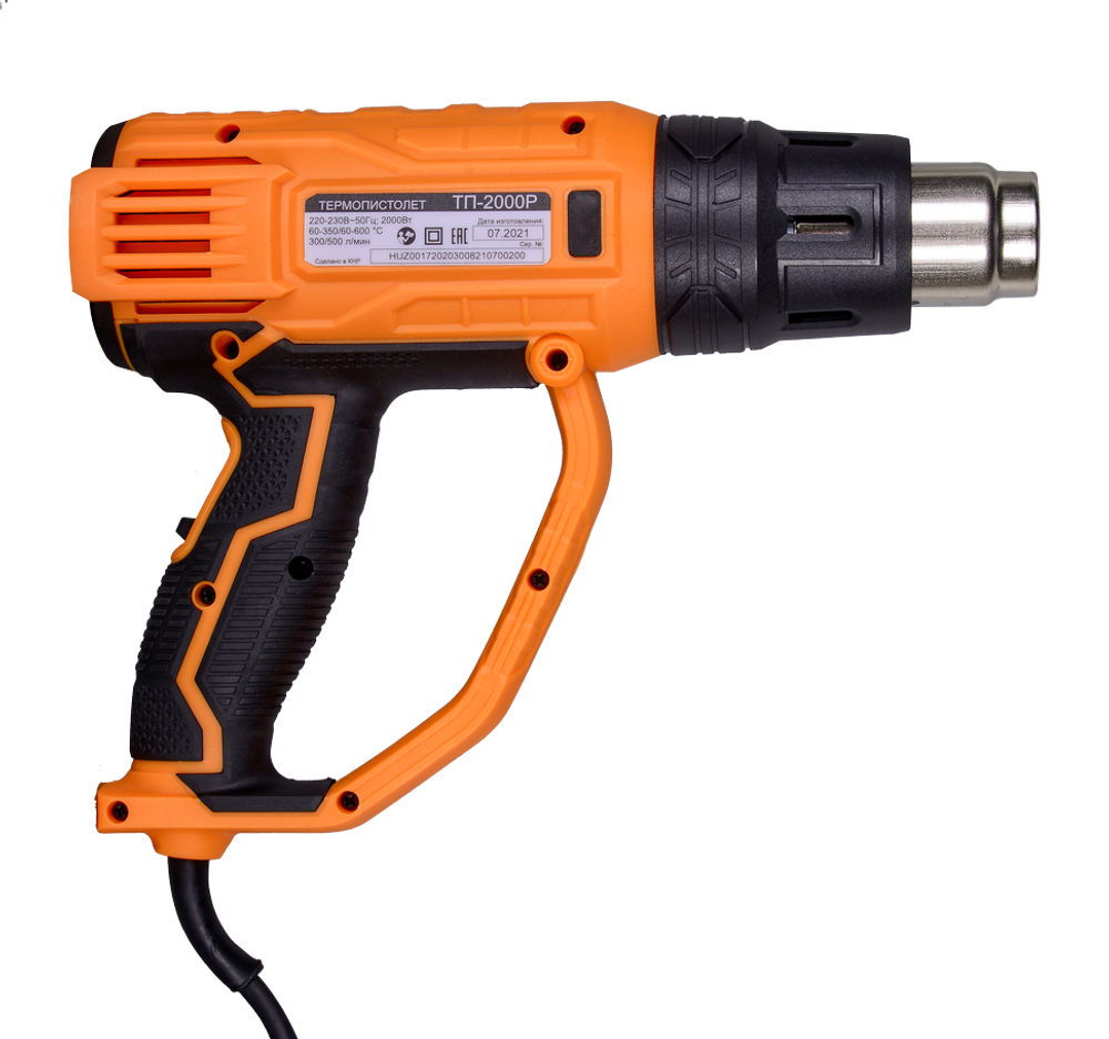 Термопистолет (фен промышленный) Вихрь ТП-2000Р