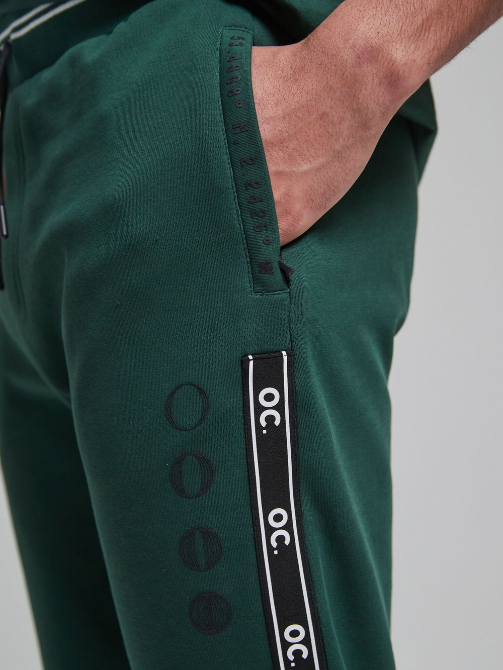 Спортивные штаны мужские ORIGINAL CREATOR TRACK JOGGERS, Темно-зеленый