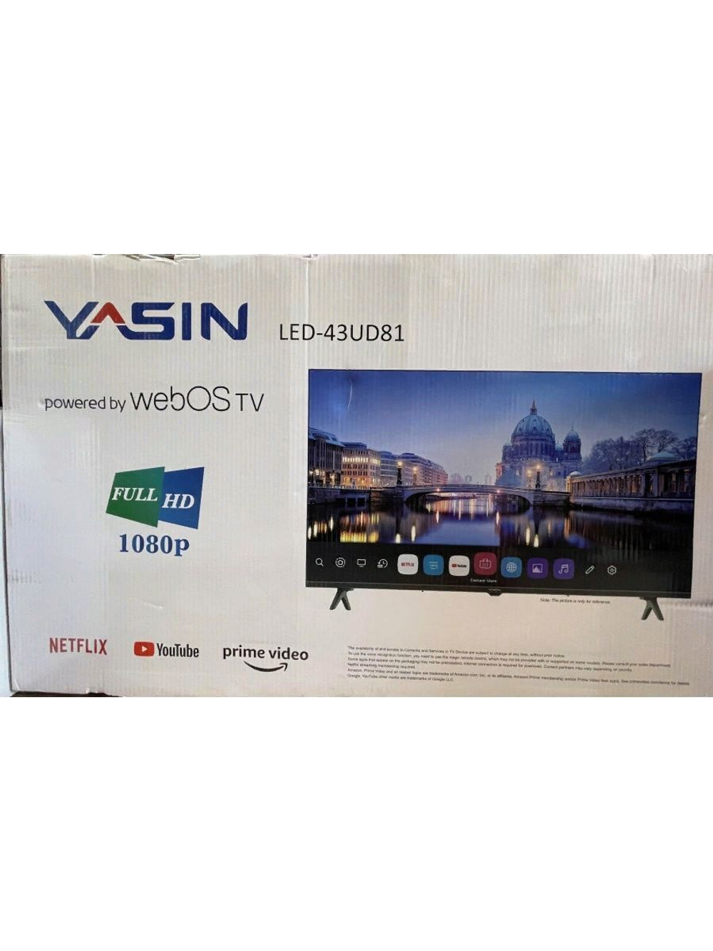 Телевизор Yasin/Yasin LED-43UD81