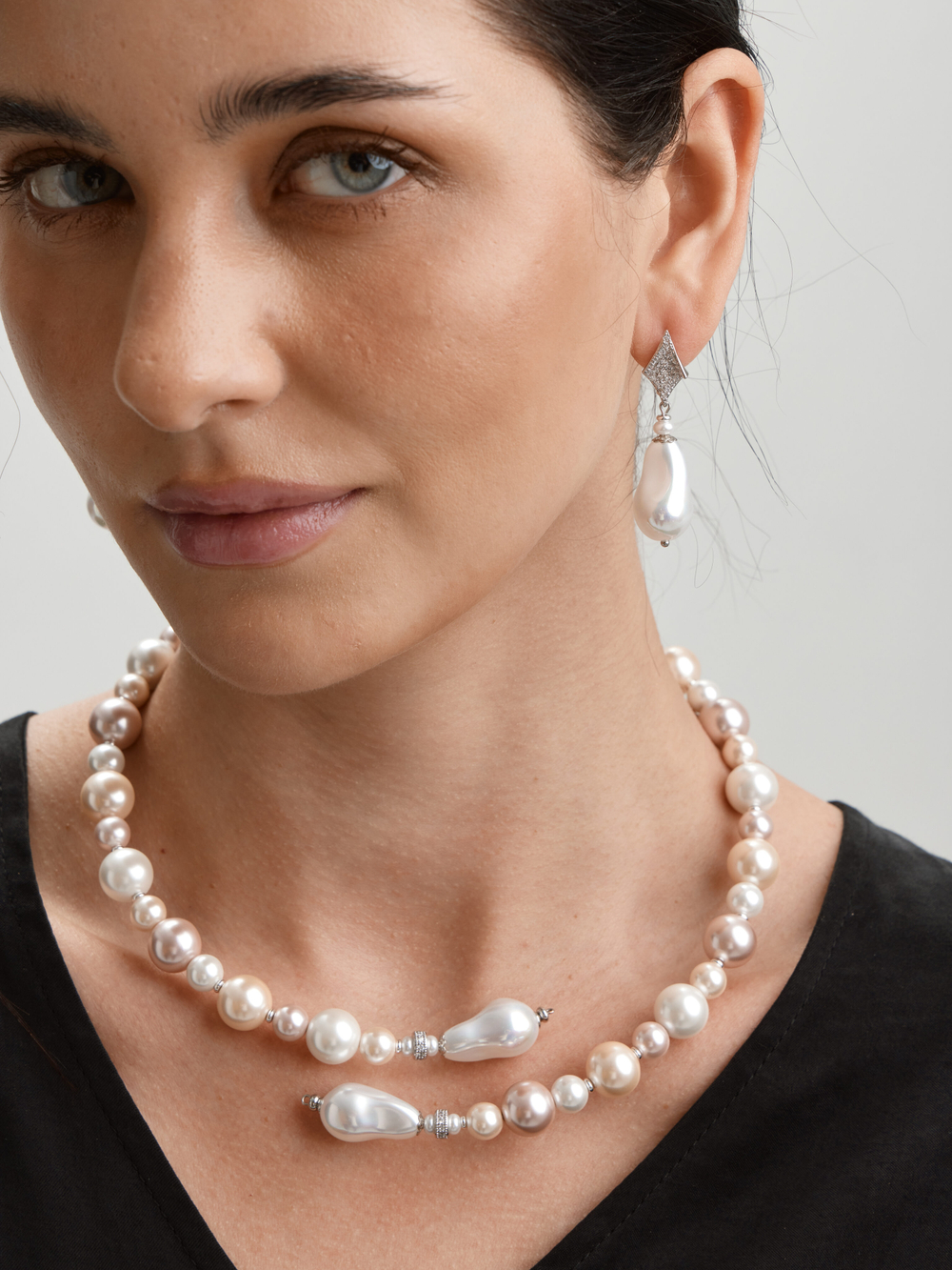 91003751 Колье Selena Pearls