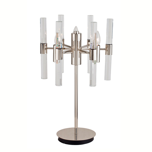 Настольная лампа Cloyd BRISBANE T3 / выс. 61 см - никель (арт.30061)