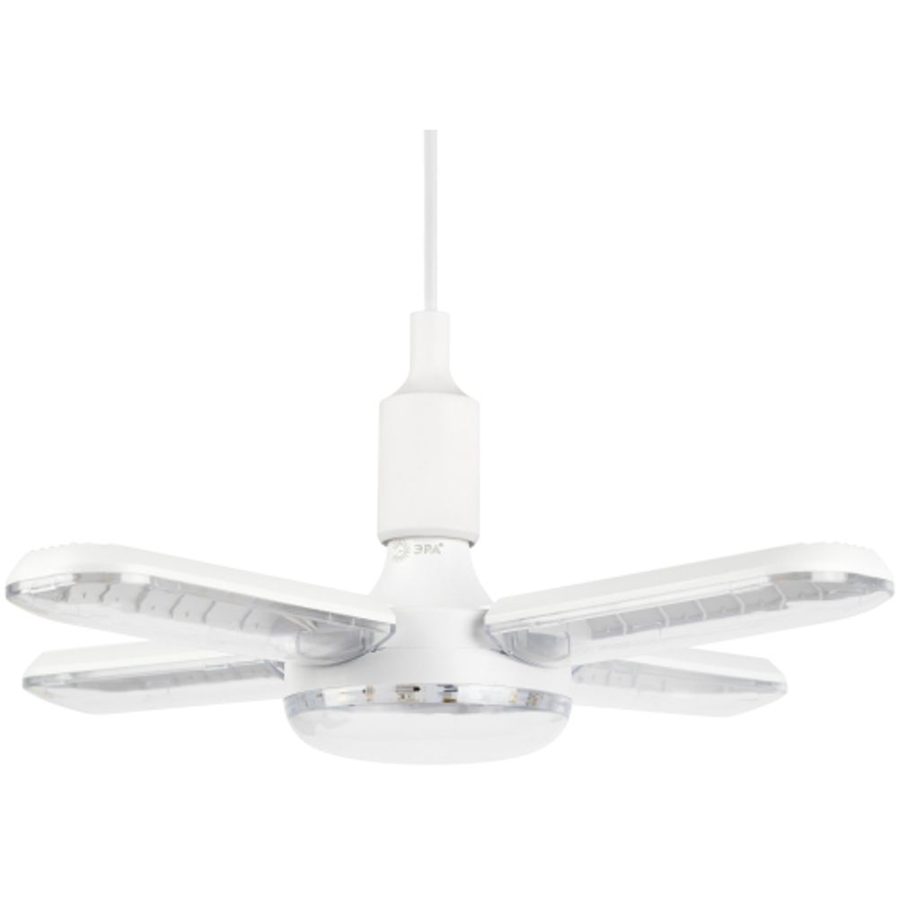 Фитолампа для растений светодиодная ЭРА GREEN LINE ФИТО-65W-PFR-E27-GR 5-ти лепестковая полного спектра 65 Вт Е27