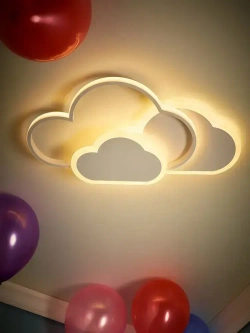 Люстра в детскую комнату светодиодная с пультом 120Вт 20 кв.м. 3200-5600К