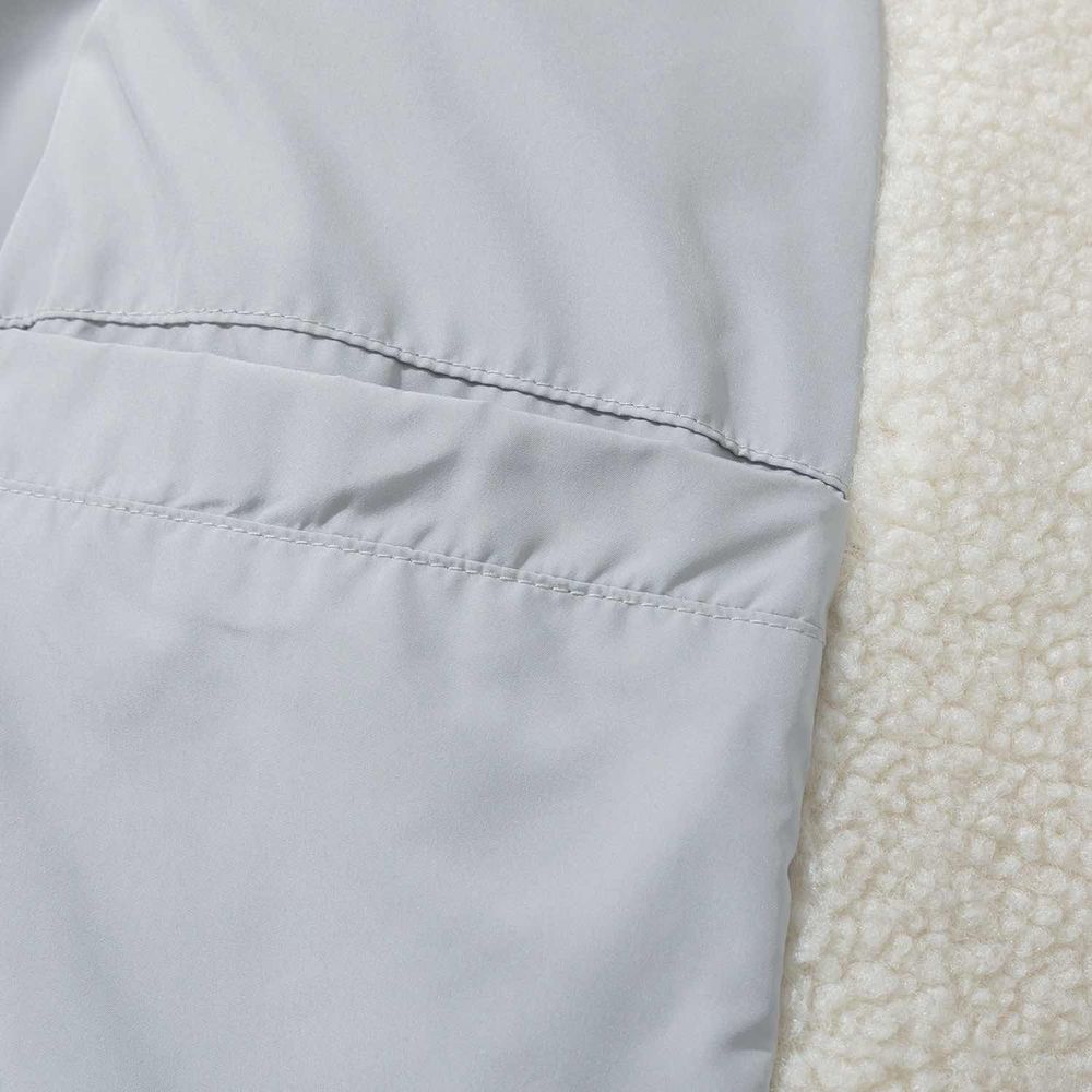 Куртка YMKASHIX Furry HTF Big Logo Пыльно-Синяя