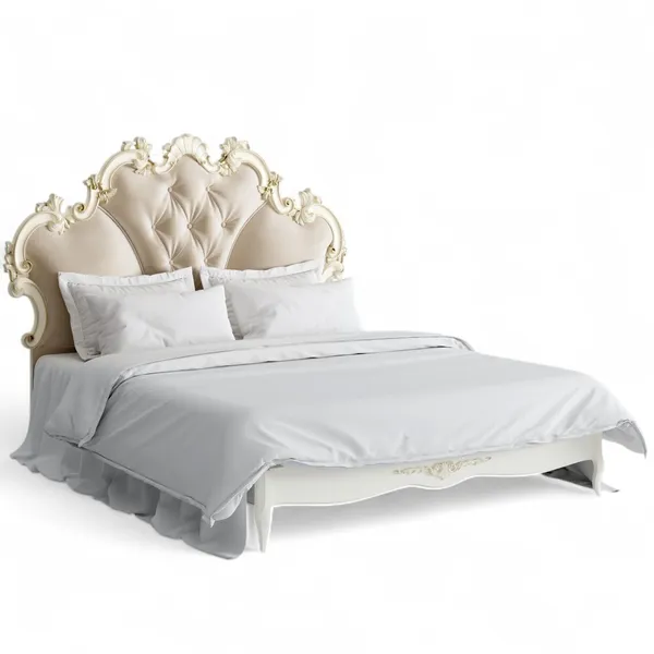 Кровать с мягким изголовьем 160*200