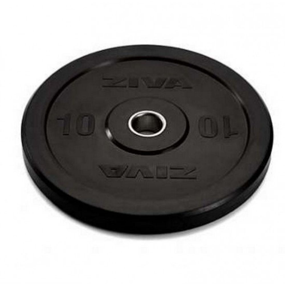 Диск бампированный ZIVA 25 кг серия Pro FЕ (резиновое покрытие)