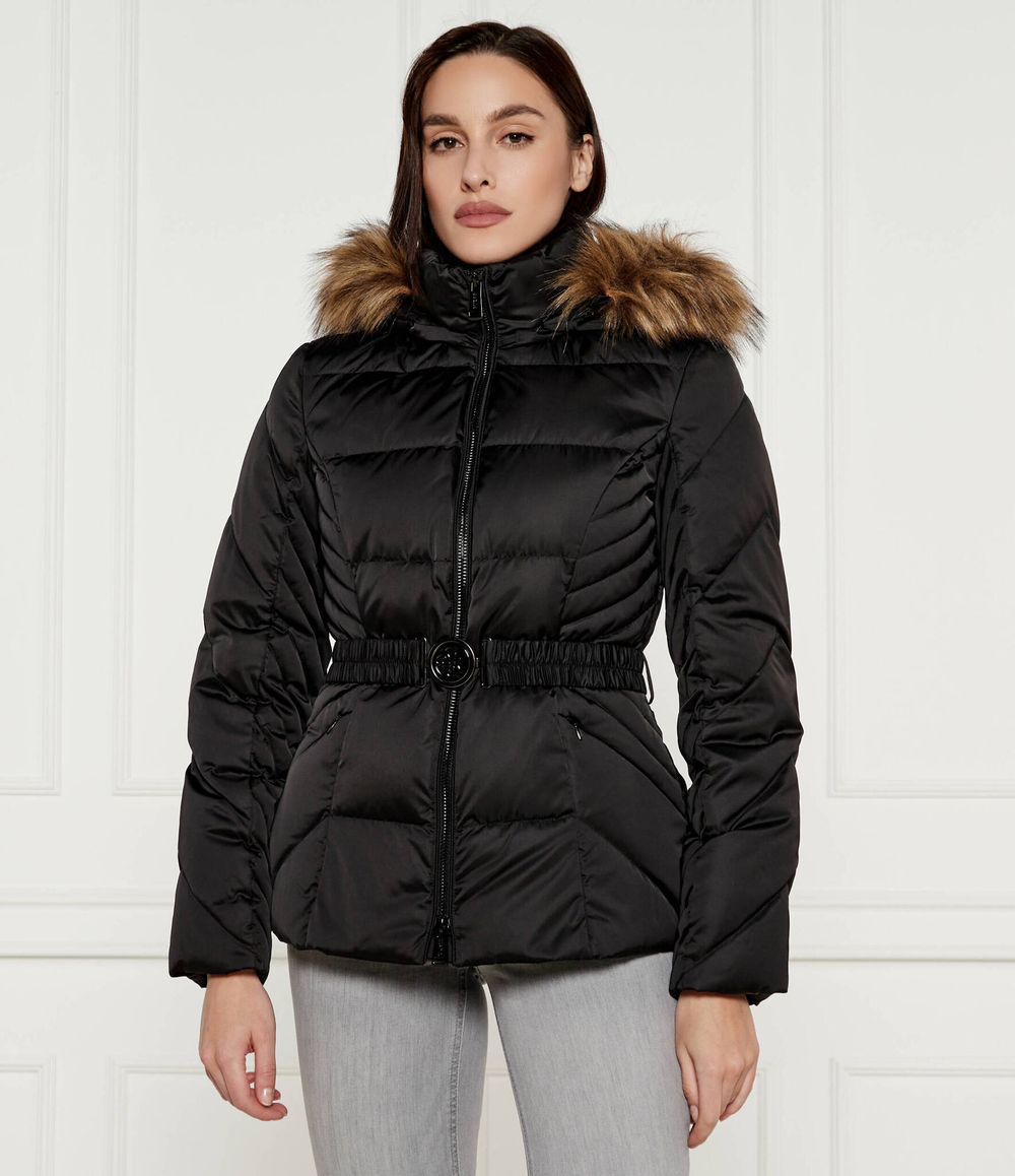 Пуховая куртка OLGA GUESS - черный(W4BL53 WEX52)