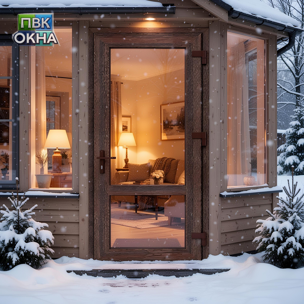 Пластиковая дверь входная KBE