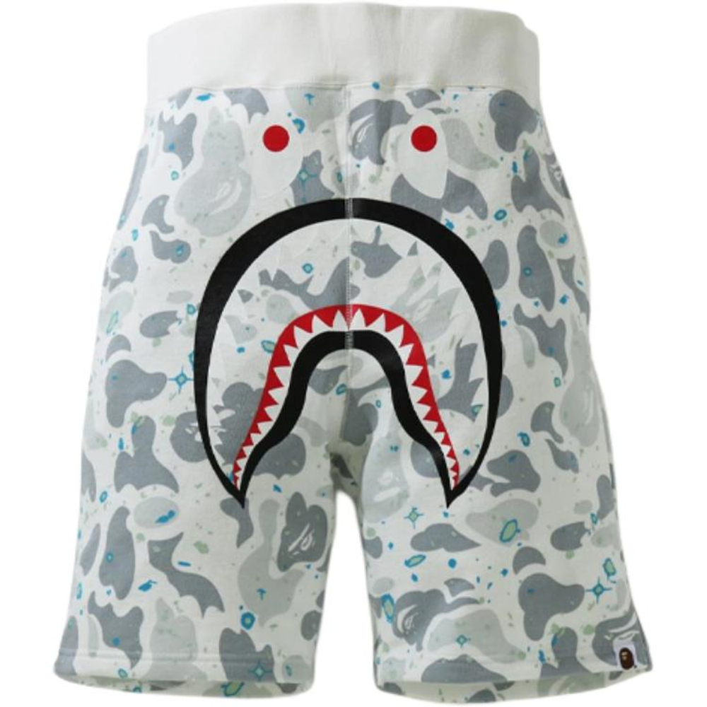 A Bathing Ape Space Camo Shark Sweat Шорты