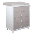 Пеленальный комод Sweet Baby Nuovo Кашемир/белый