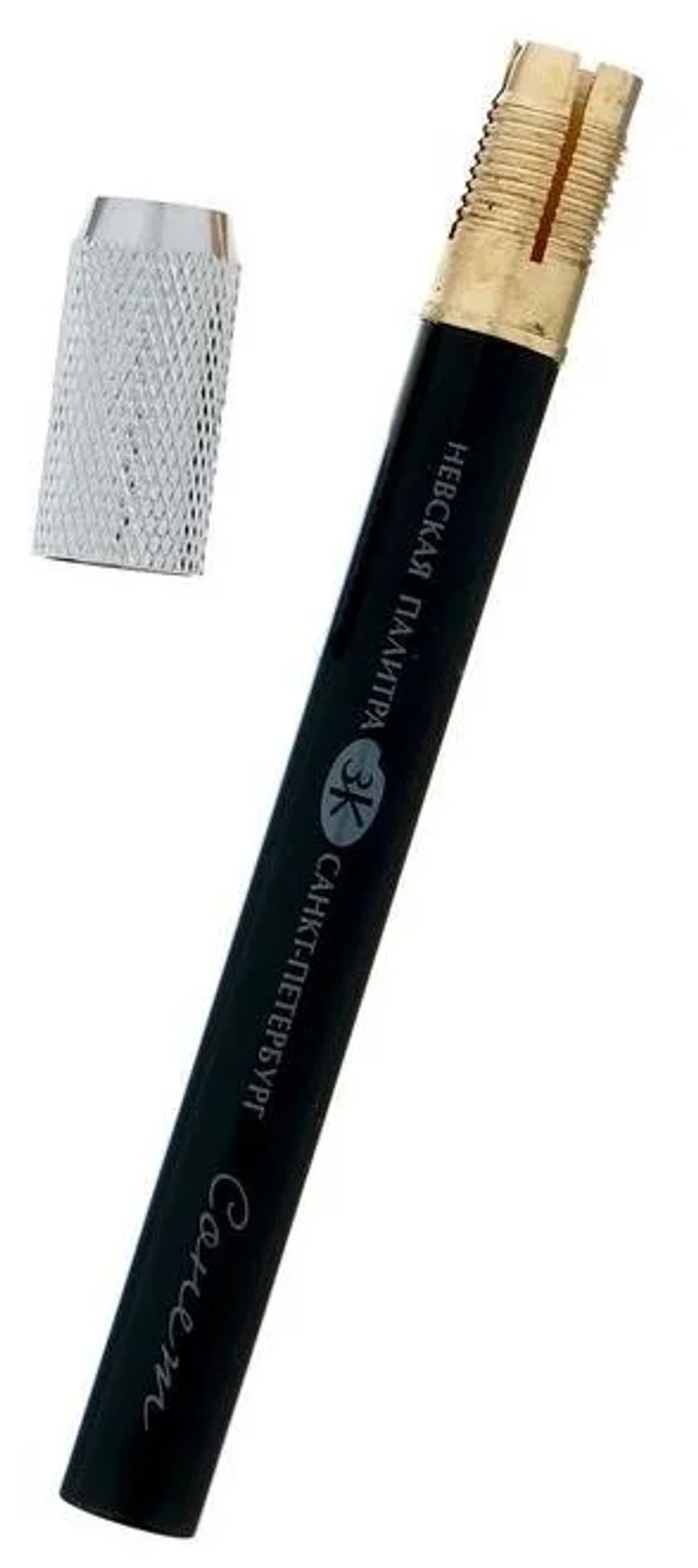 Удлинитель-держатель для карандаша Сонет, металл, черный