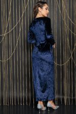 Платье Ночное сияние (темно-синее) П11933 LT Collection