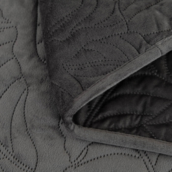 Покрывало 240х260 и 2 наволочки 50х70 Sofi De MarkO Мелисса черное