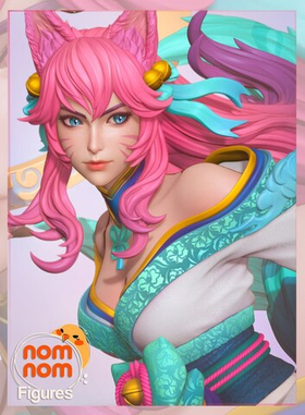 Ари Цветущий дух Spirit Blossom Ahri Skin League of Legends Фигурка