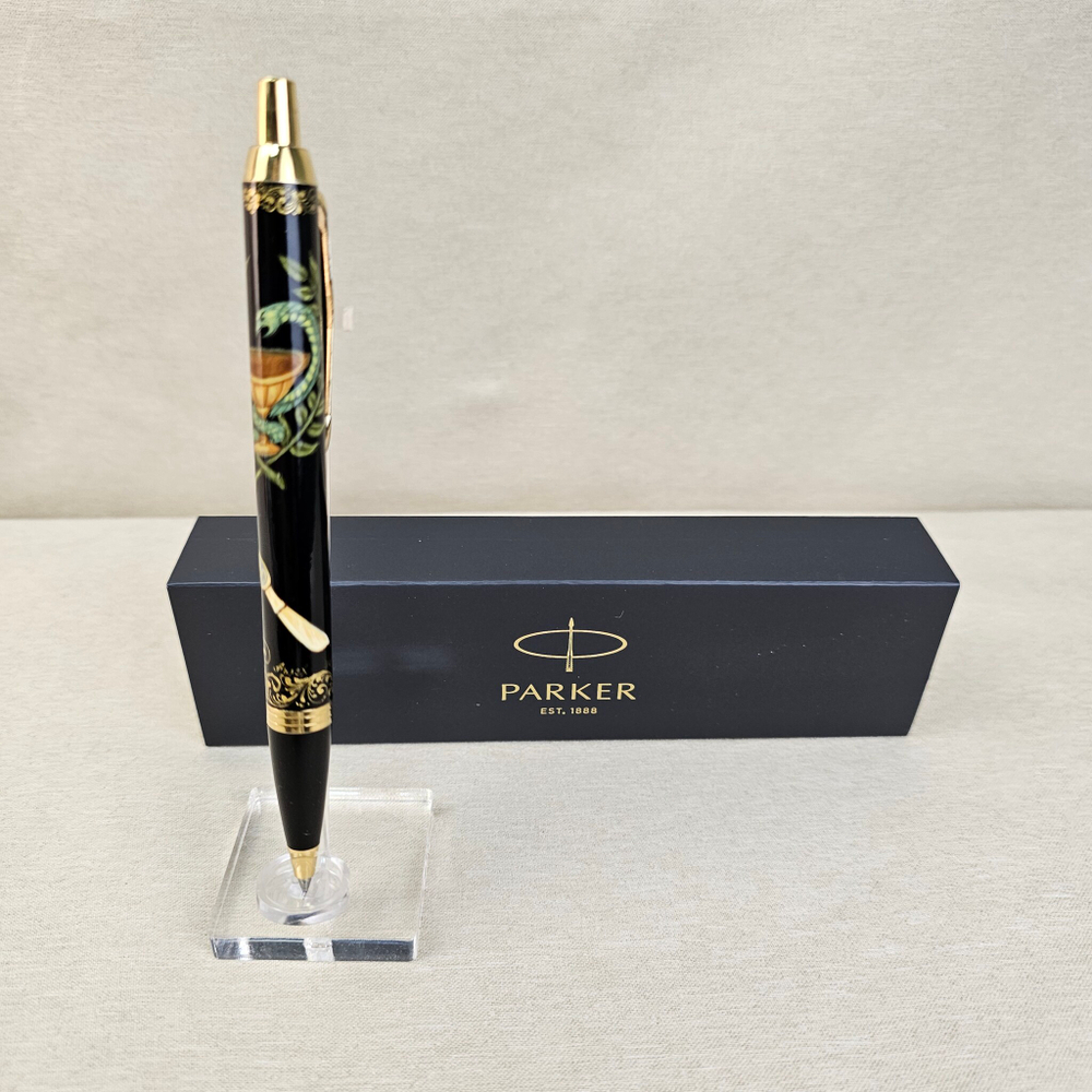 Ручка "Подарок врачу" с ручной росписью Палех