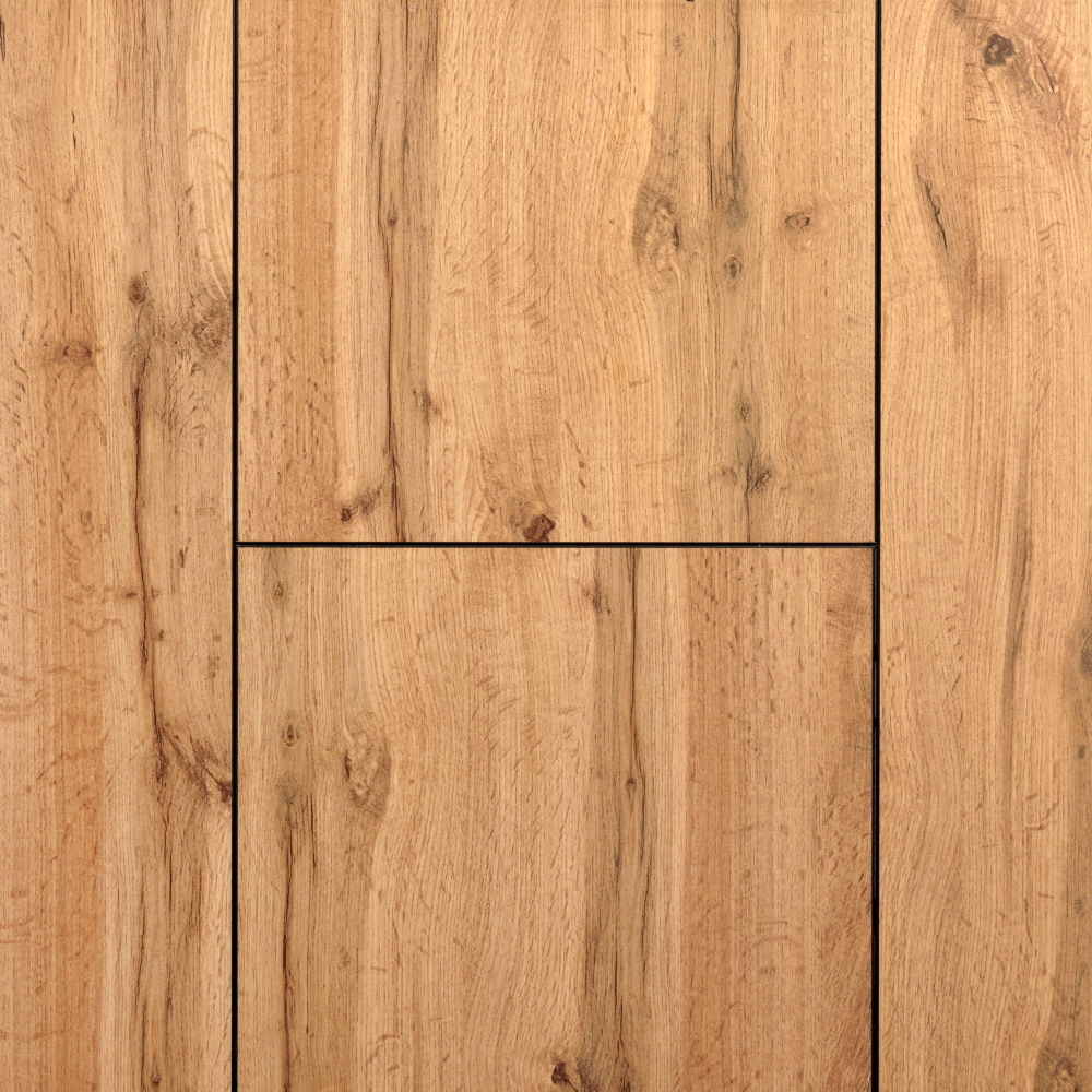 Стол Dublin раскладной 120-160х80х75 Дуб Вотан, чёрные ножки