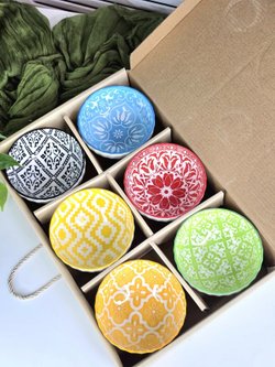 Пиала с орнаментом 300 мл 6 шт. в наборе (202134618)