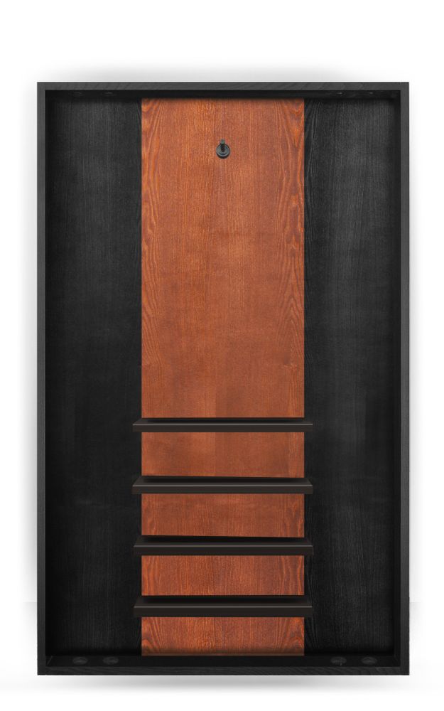 Киевница Fusion  ясень мдф шпон (black-wood,Манчестер 60 yellow green ш1,95)