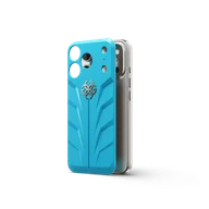 Чехол для iPhone 17 на магните - RSR17 - CURACAO BLUE