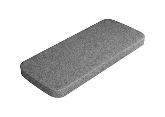 Чехол на матрас для дивана-кровати KIDI soft 90*200 см (серый, рогожка)