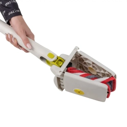 Швабра с отжимным механизмом ''бабочка''+ 2 насадки из микрофибры WMC TOOLS WMC-XH(white)