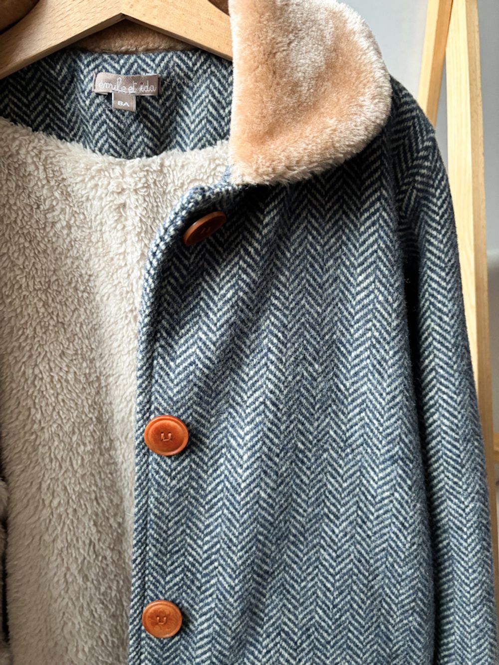 Шерстяное пальто Emile et Ida, 128