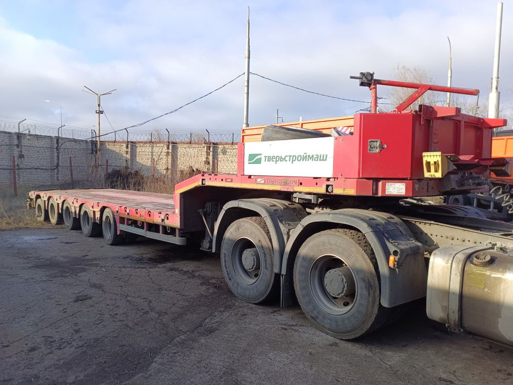Тверьстроймаш 9939* Полуприцеп тяжеловоз 5 осей 993951-0022 (Раздвижной)