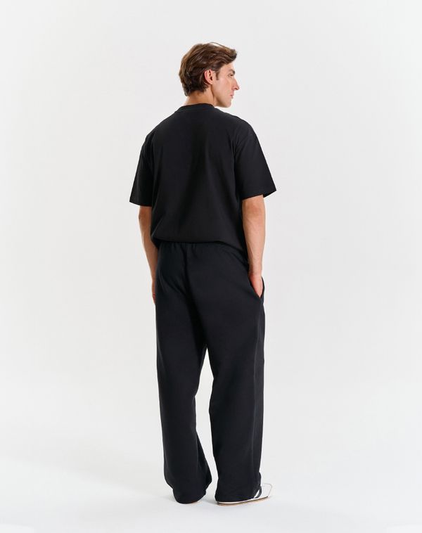 Брюки Logo de base 01 черные - фото 4