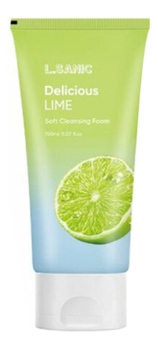 Пенка для умывания с экстрактом лайма L.SANIC Delicious Lime Soft Cleansing Foam 150 мл